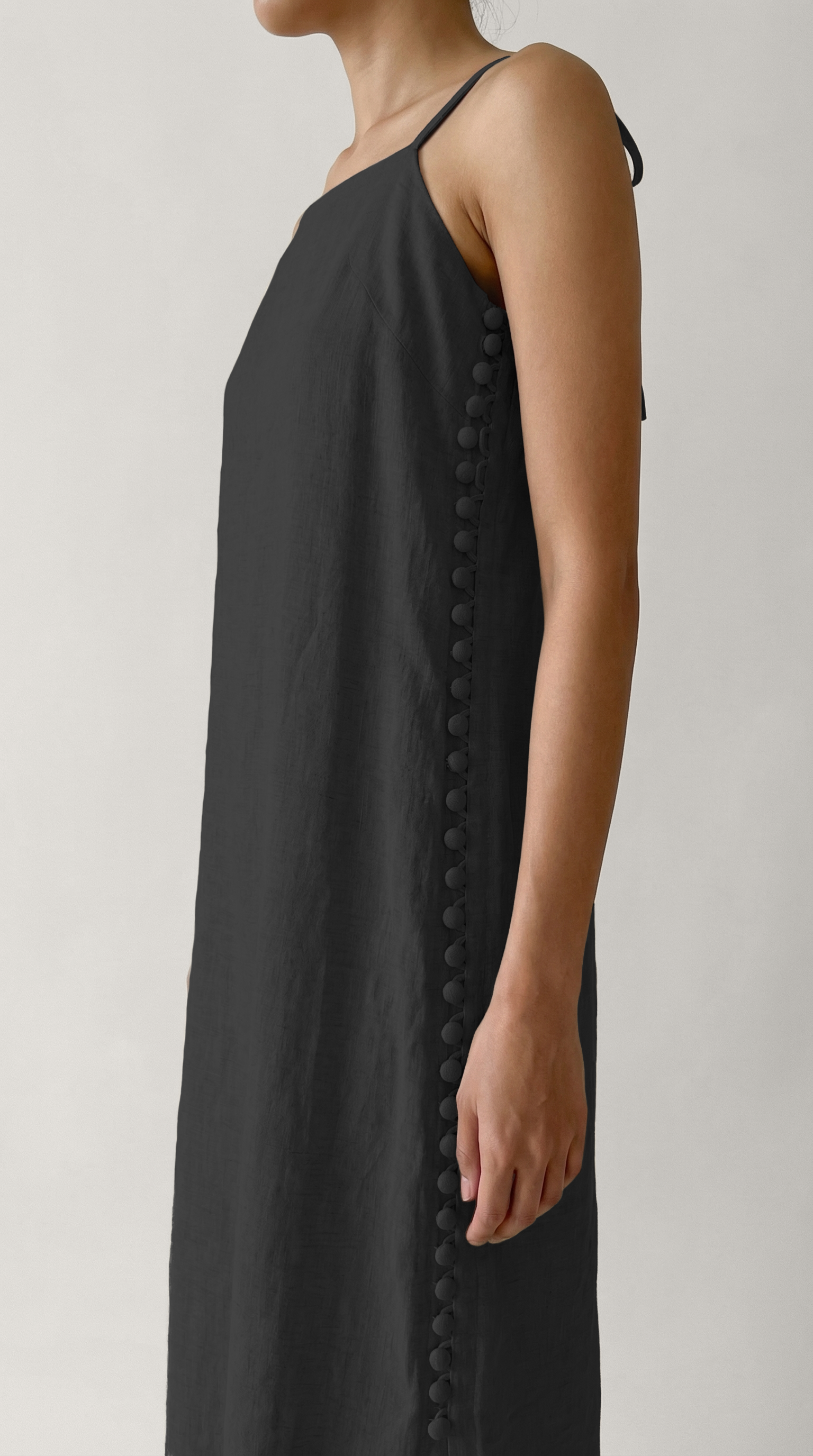 Long Button Dress