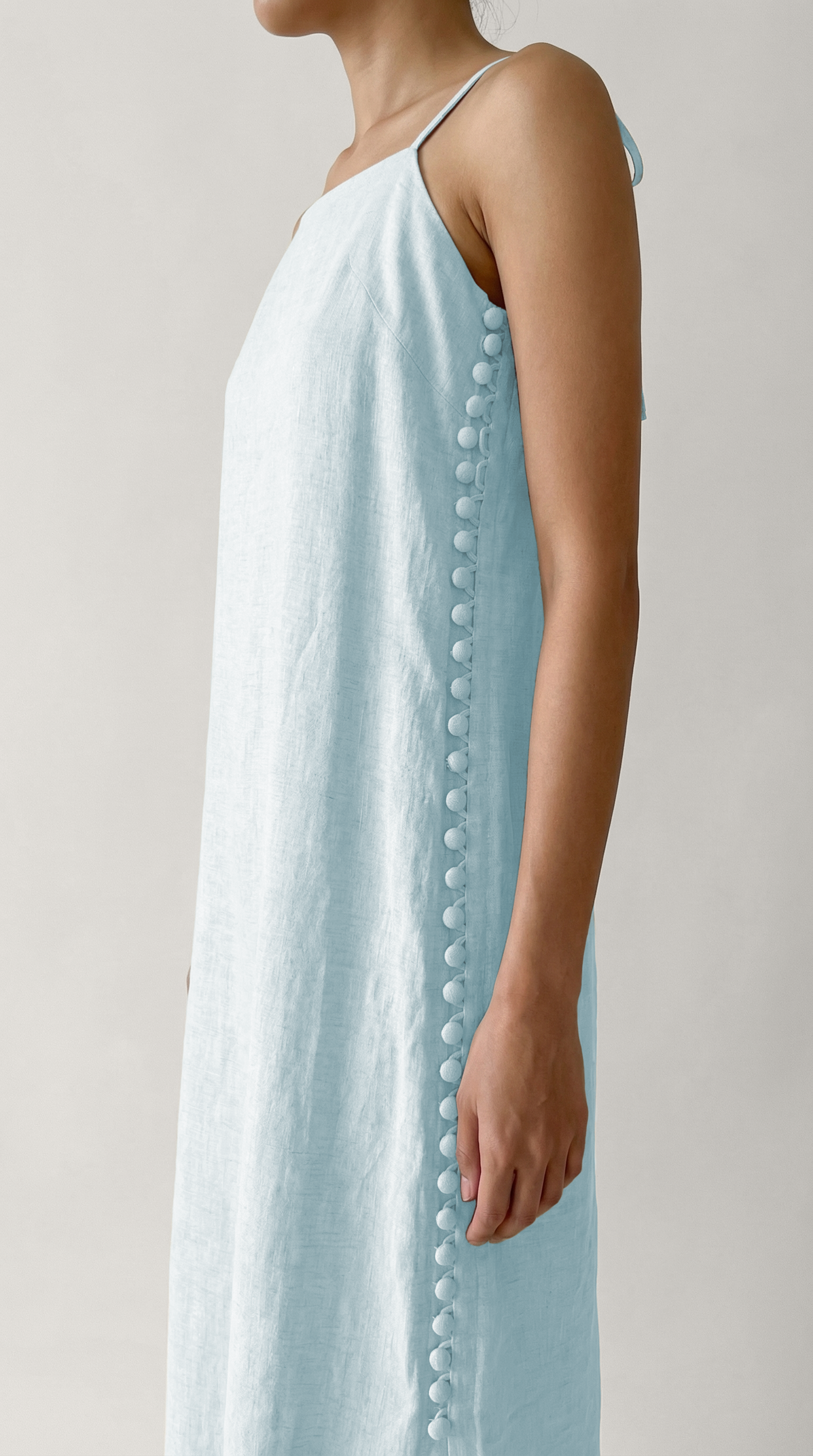 Long Button Dress