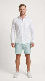 Italian Linen Men's Shorts with Pockets