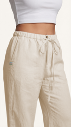 Relaxed Italian Linen Unisex Pants