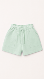 Kids 100% Italian Linen Shorts with Front and Back Pockets