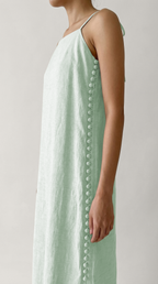 Long Button Dress