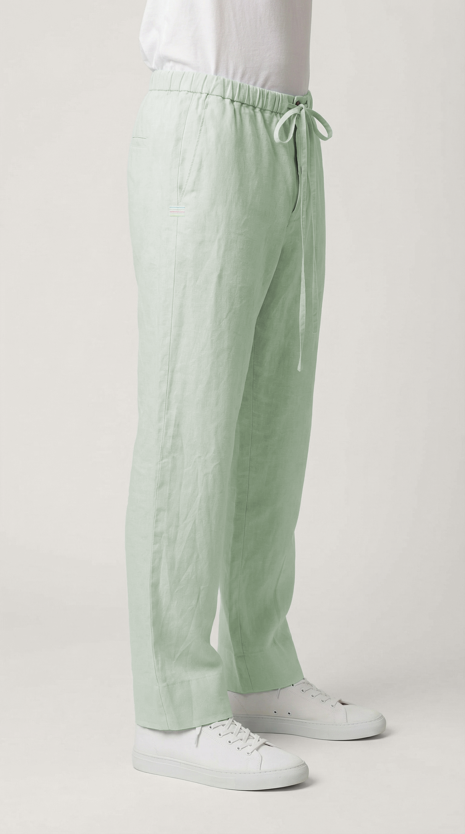 Relaxed Italian Linen Unisex Pants