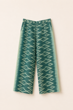 Green Cotton Pants