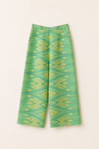 Green Cotton Pants