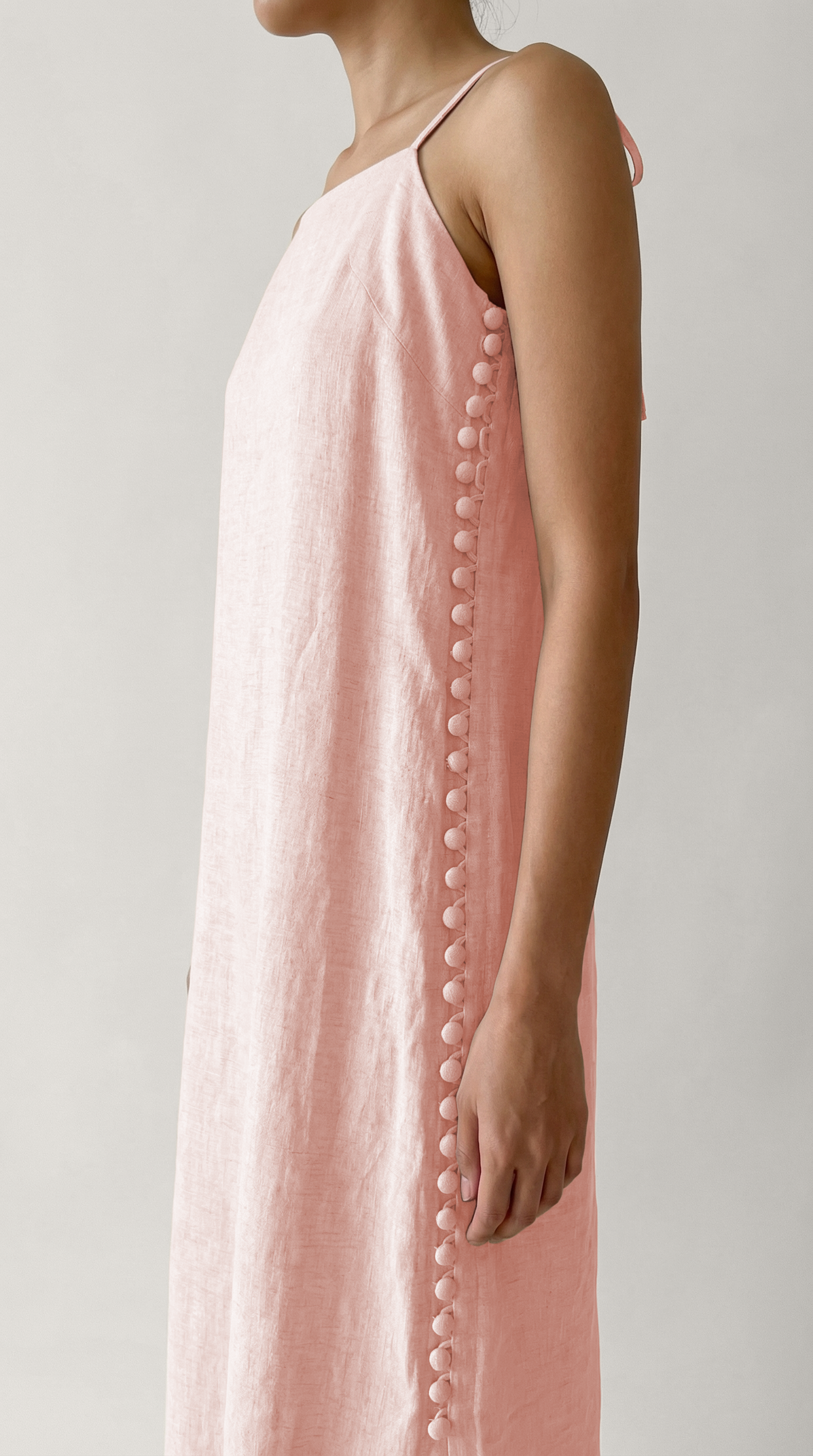 Long Button Dress