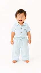 Kids 100% Italian Linen Pants