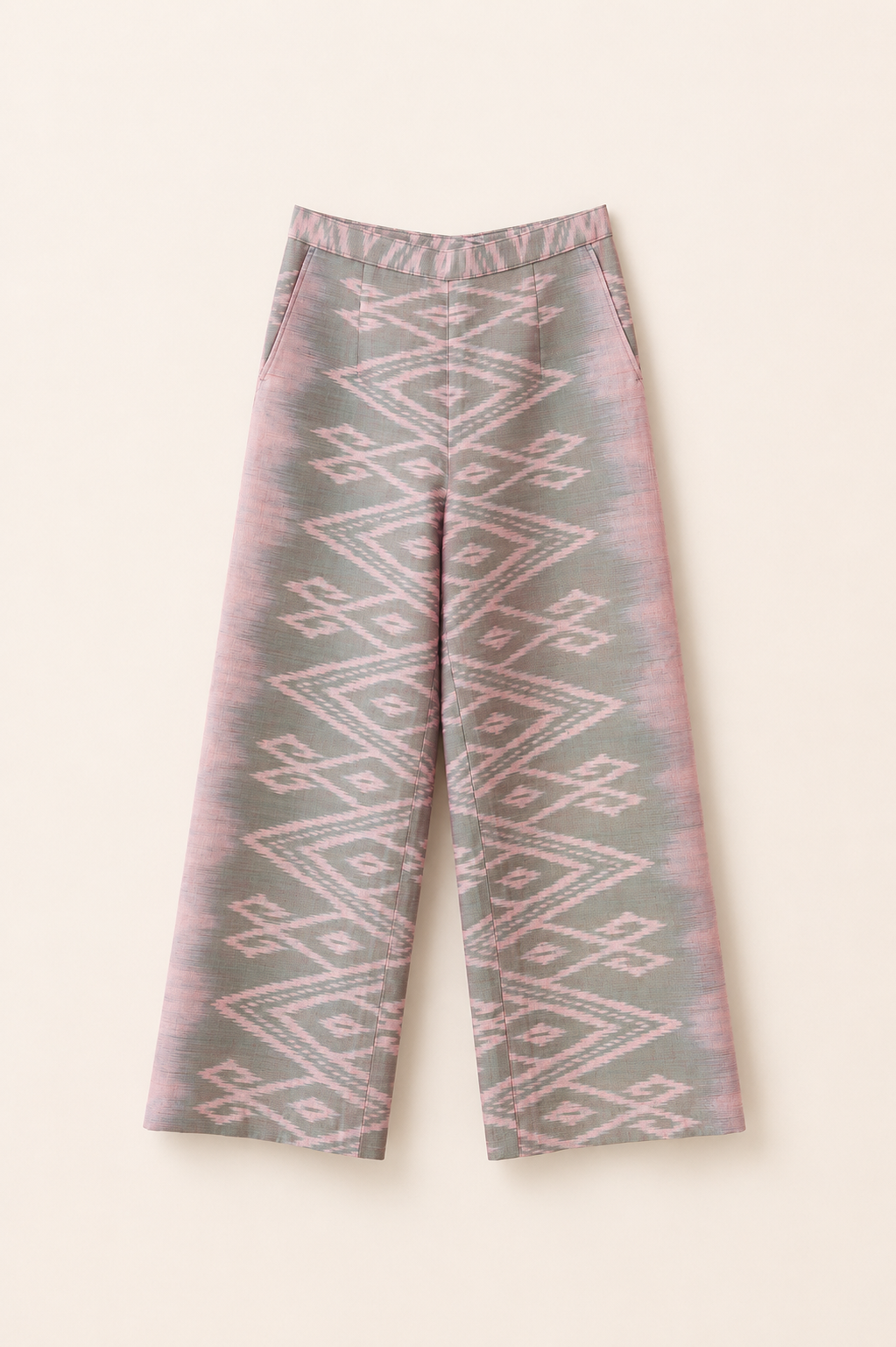Purple Pink Cotton Pants