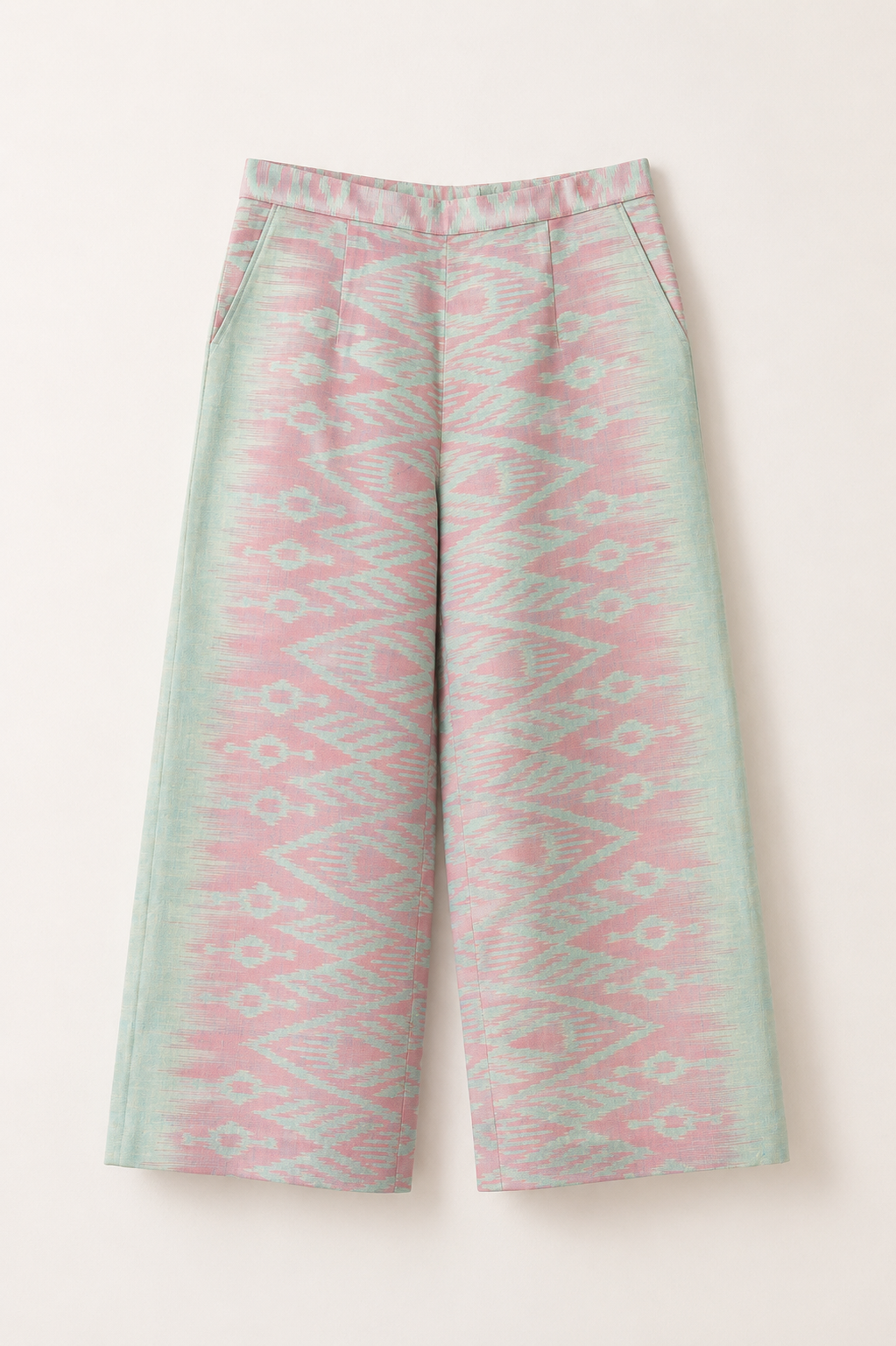 Purple Pink Cotton Pants