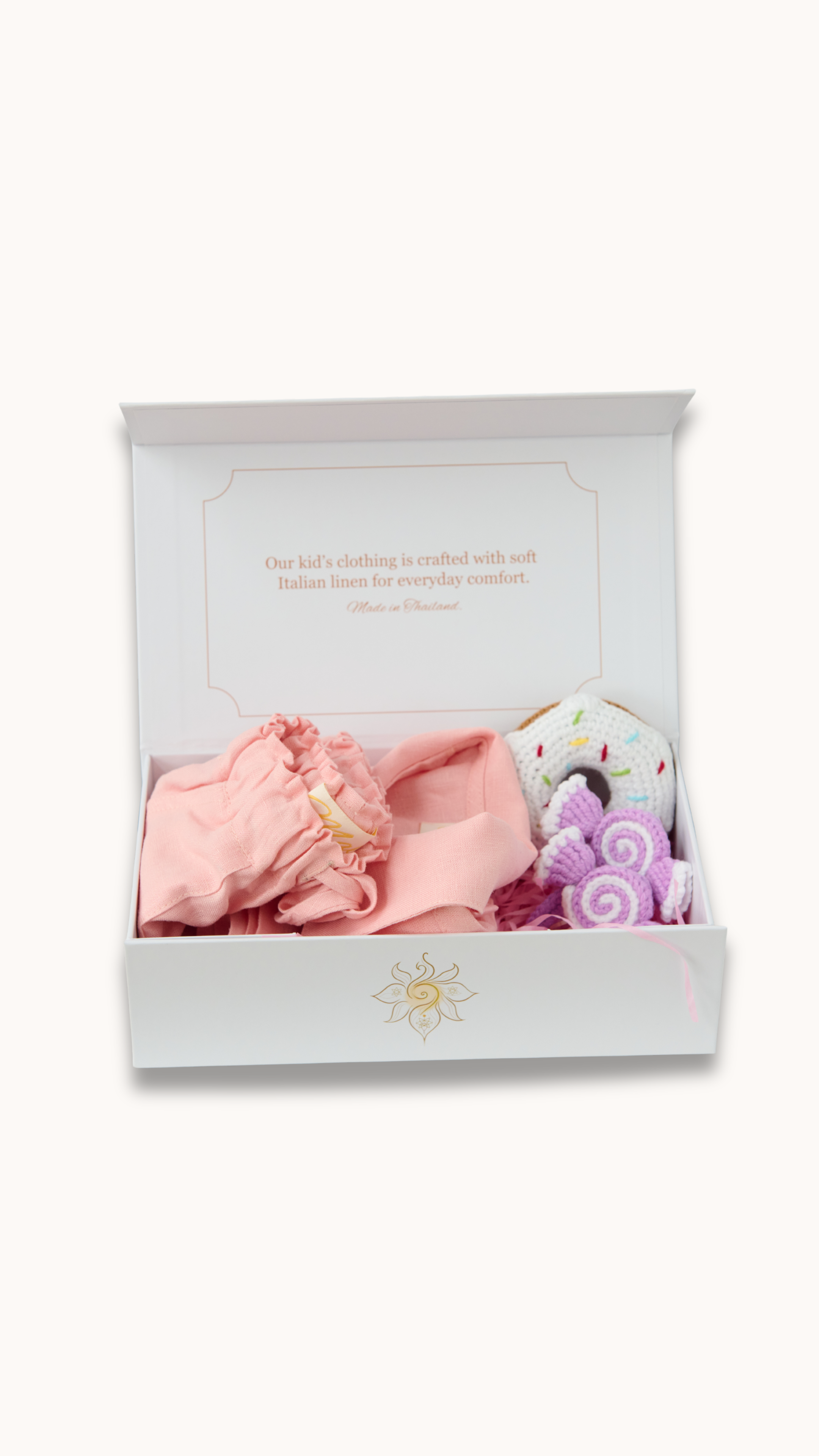 Kids Linen Gift Box Set