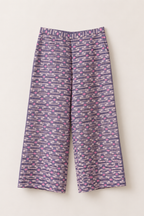 Purple Pink Cotton Pants