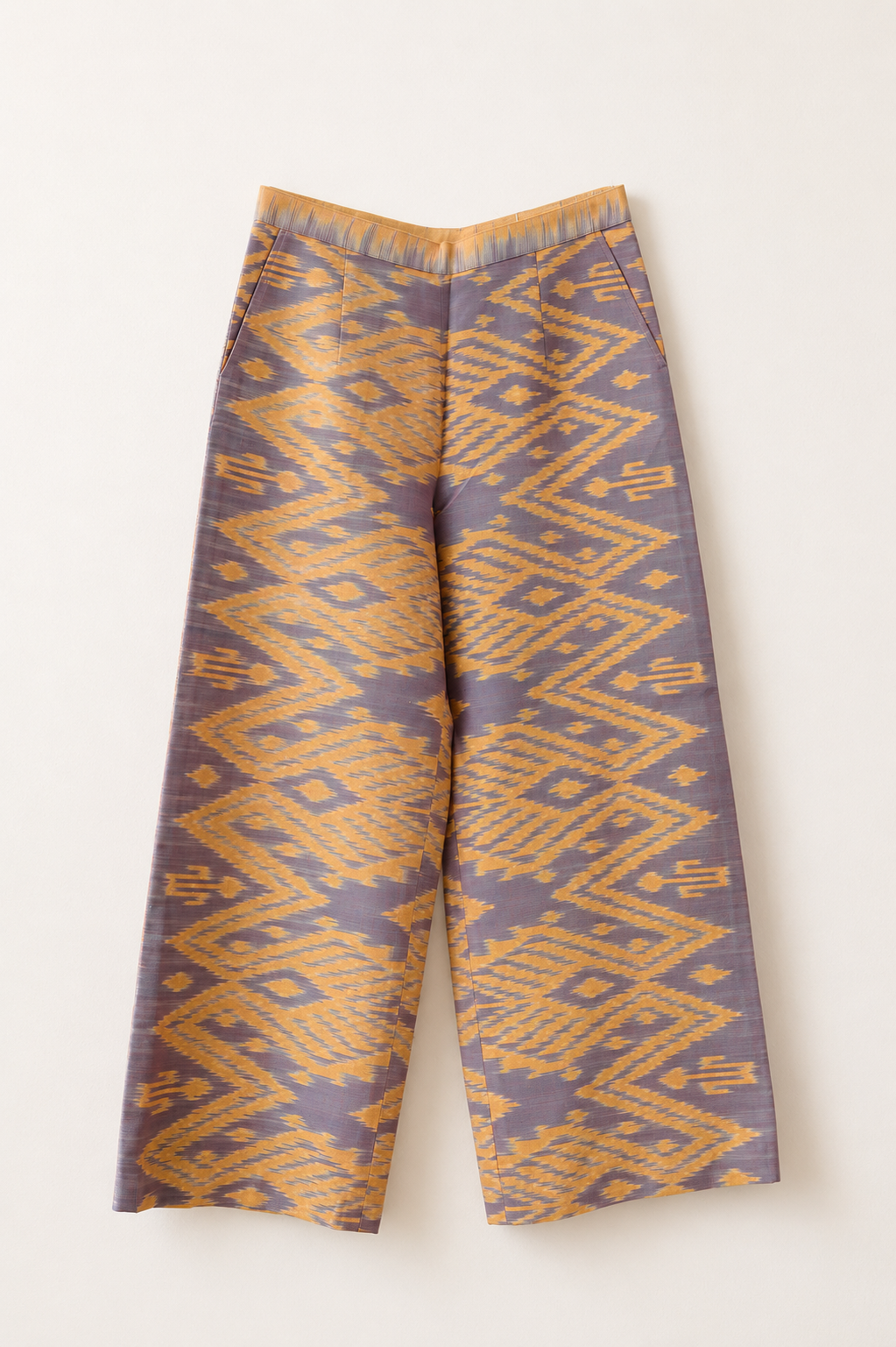 Purple Pink Cotton Pants