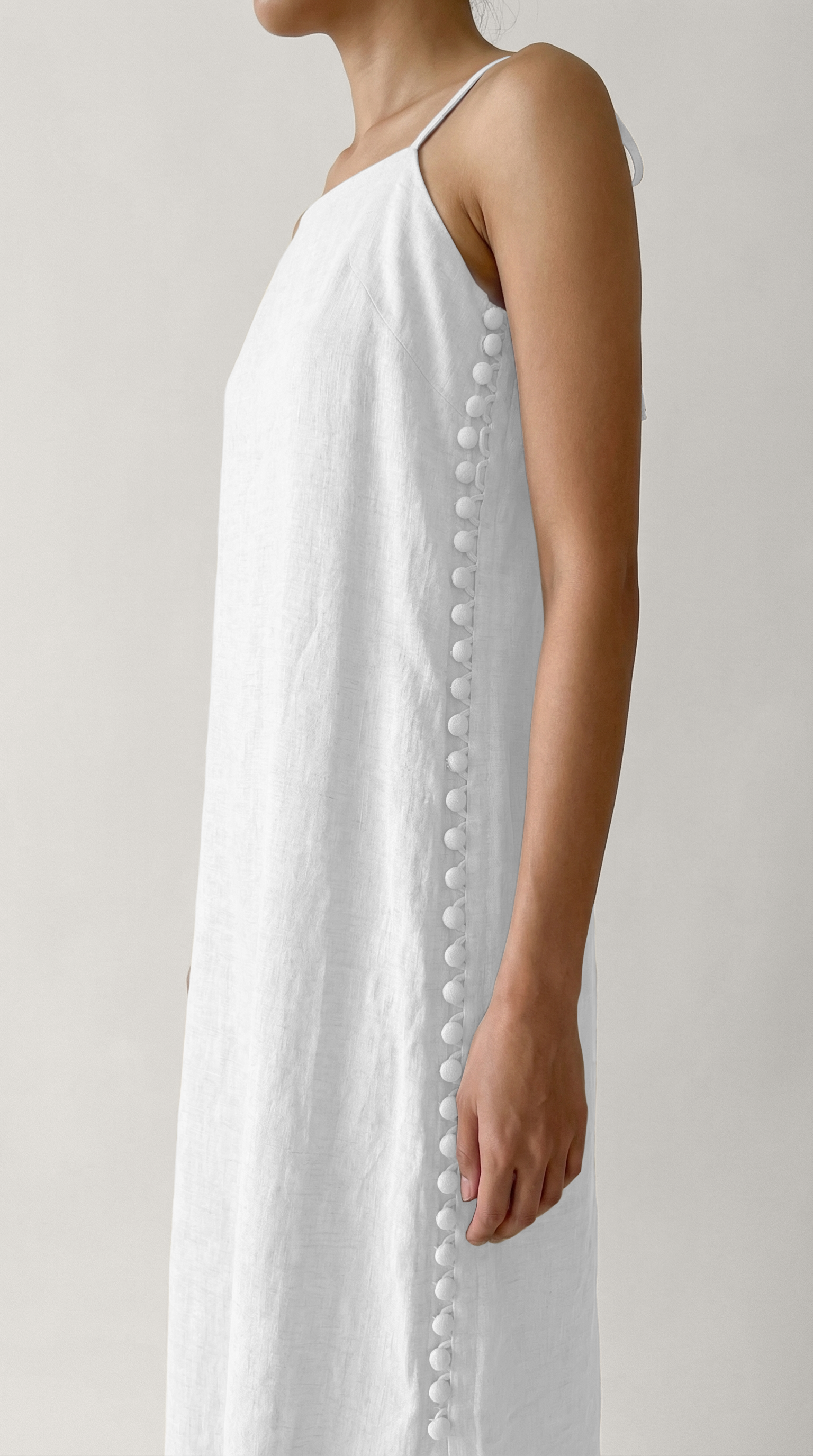 Long Button Dress