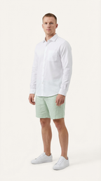 Italian Linen Men's Shorts with Pockets