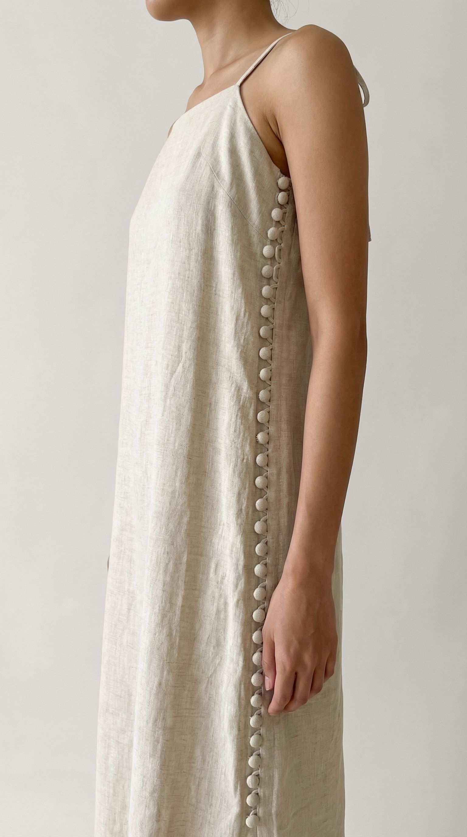 Long Button Dress