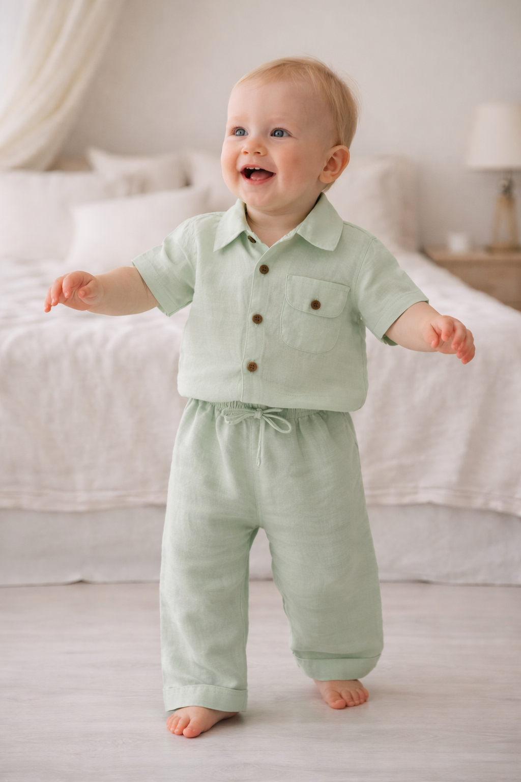 Kids Linen Gift Box Set